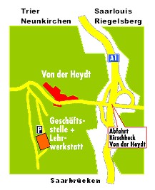 Anfahrtsskizze